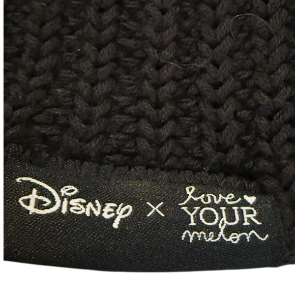 𝐃𝐈𝐒𝐍𝐄𝐘 𝐱 𝐋𝐎𝐕𝐄 𝐘𝐎𝐔𝐑 𝐌𝐄𝐋𝐎𝐍- Iowa Hawkeyes Beanie - Black - Picture 4 of 7